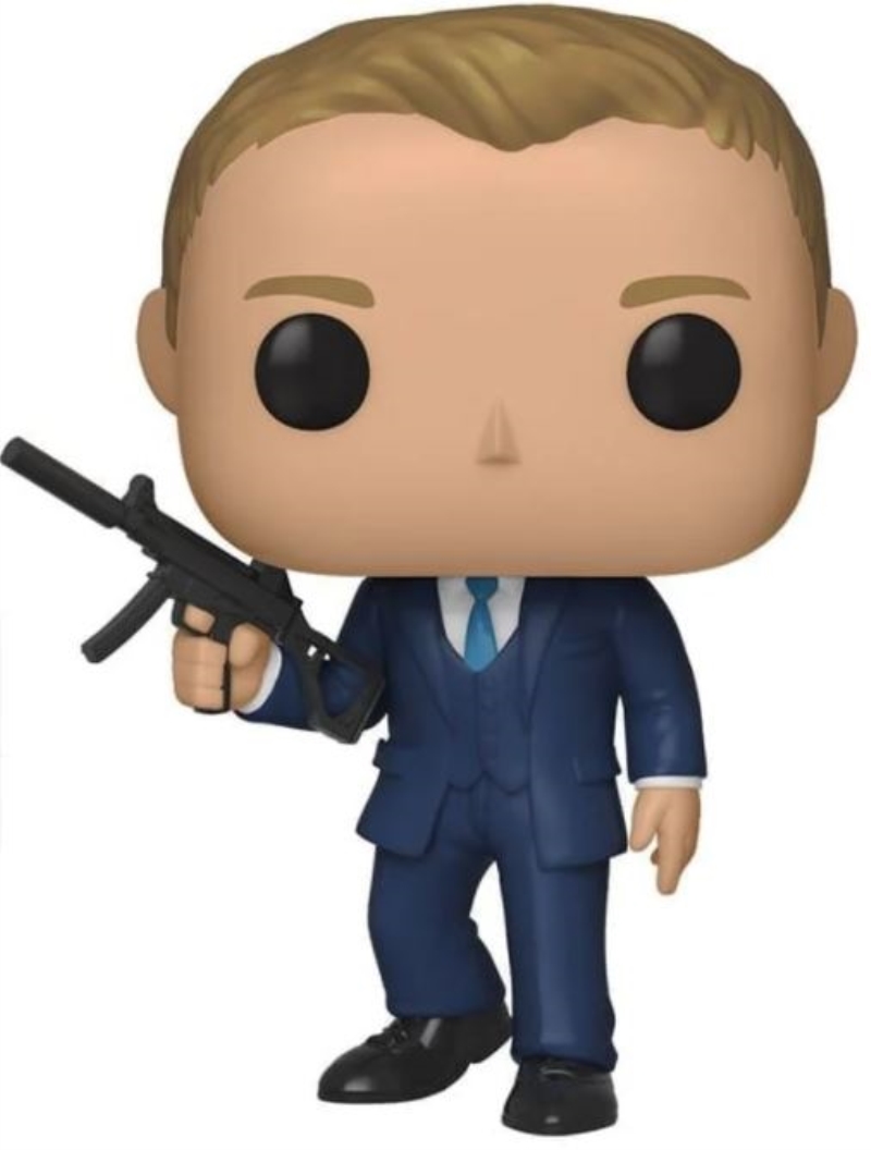 FUNKO ACTION FIGURES FUNKO POP 007: JAMES BOND (QUANTIUM OF SOLACE: DANIEL CRAIG)